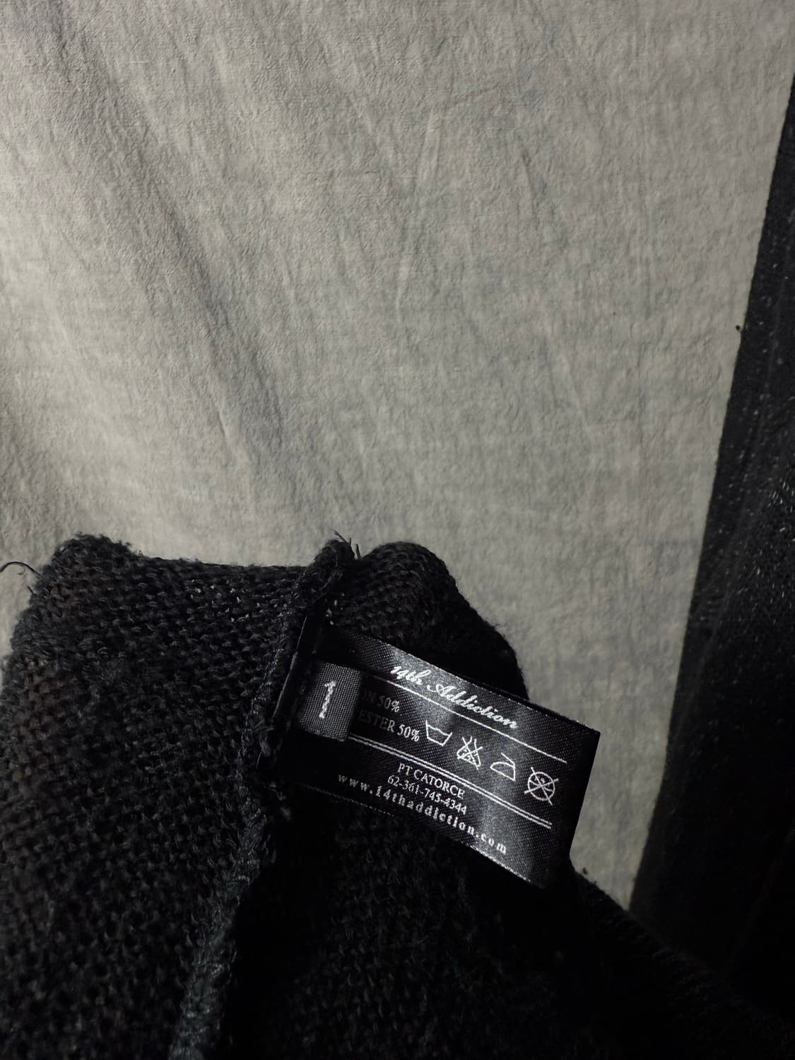 14th addiction Distressed Layered Cadiga 상품이미지8