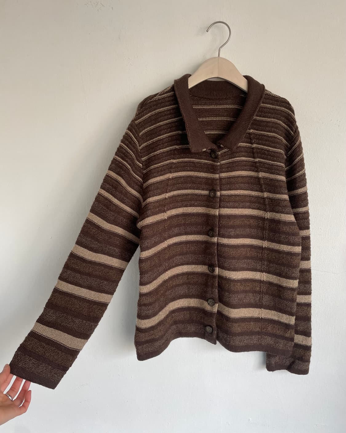 Stripe pattern cardigan 상품이미지3