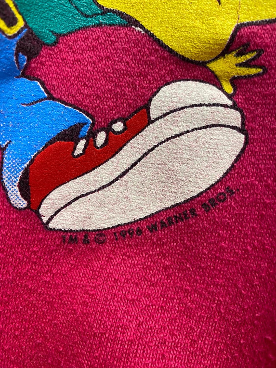 [S-M] 90s Looney Tunes 루니툰즈 빈티지 스웻셔츠 상품이미지4