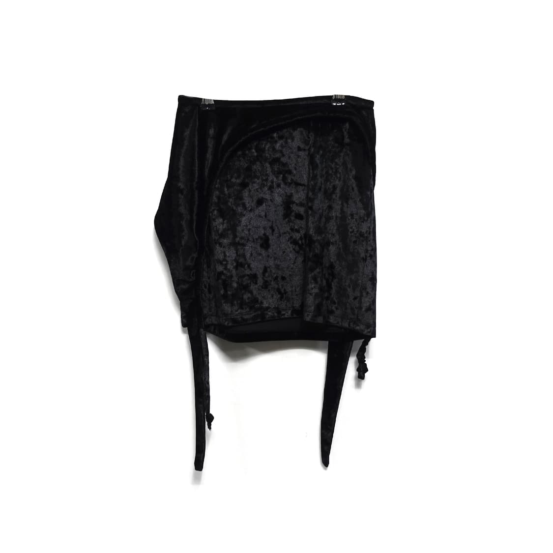 [XS] OTTOLINGER 오토링거 벨벳 스판 레이어드 스커트 상품이미지4