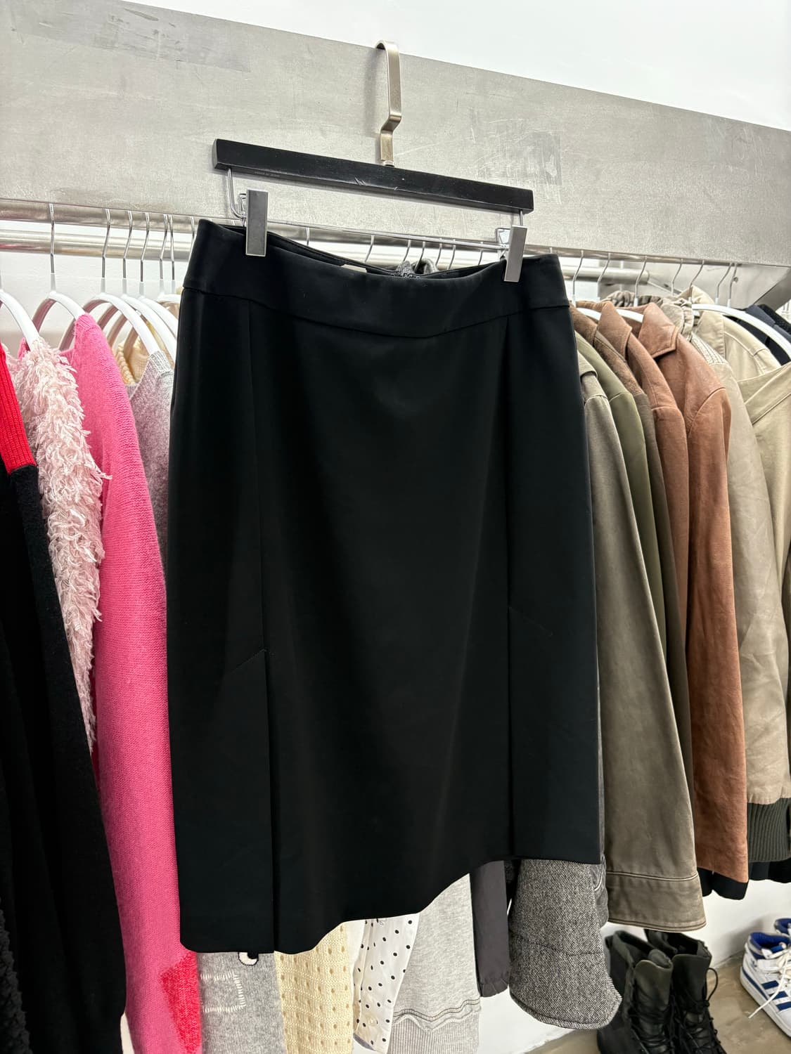 Max Mara 옆트임 미디 스커트 상품이미지2