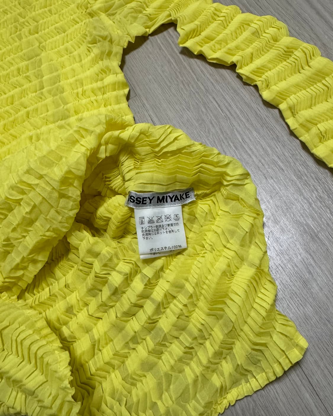 이세이미야케 하이넥 블라우스  상품이미지2