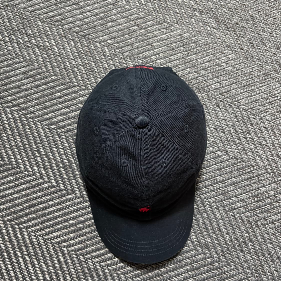 폴로 랄프로렌 블랙 볼캡 모자(OS) 상품이미지2