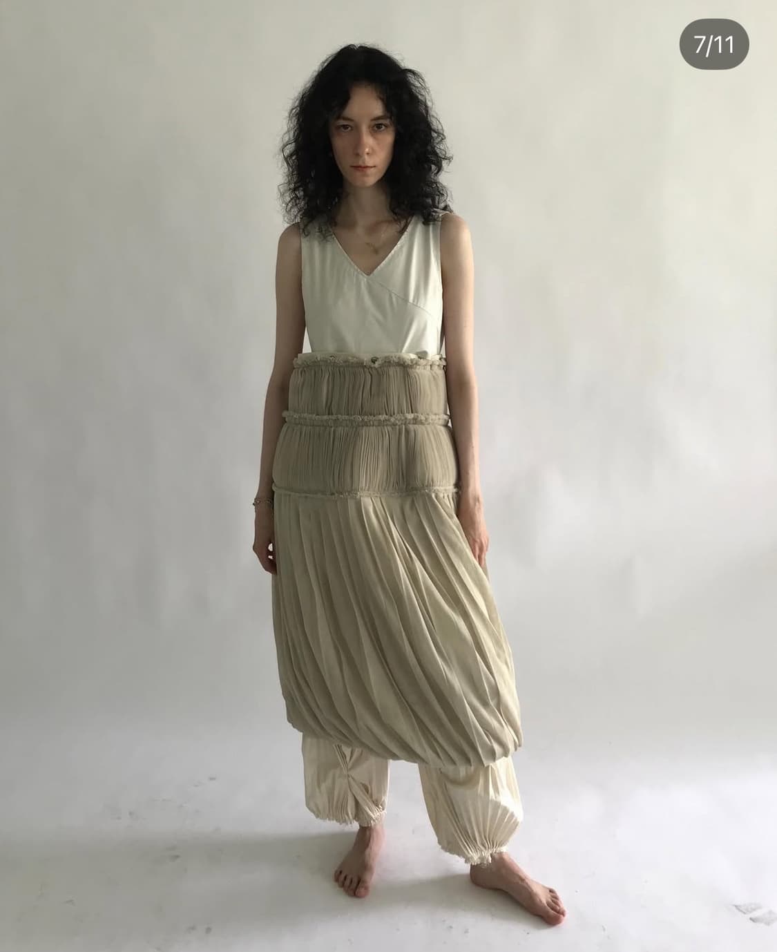 에옹쓰 2025SS SHASHA dress(Black) 상품이미지3