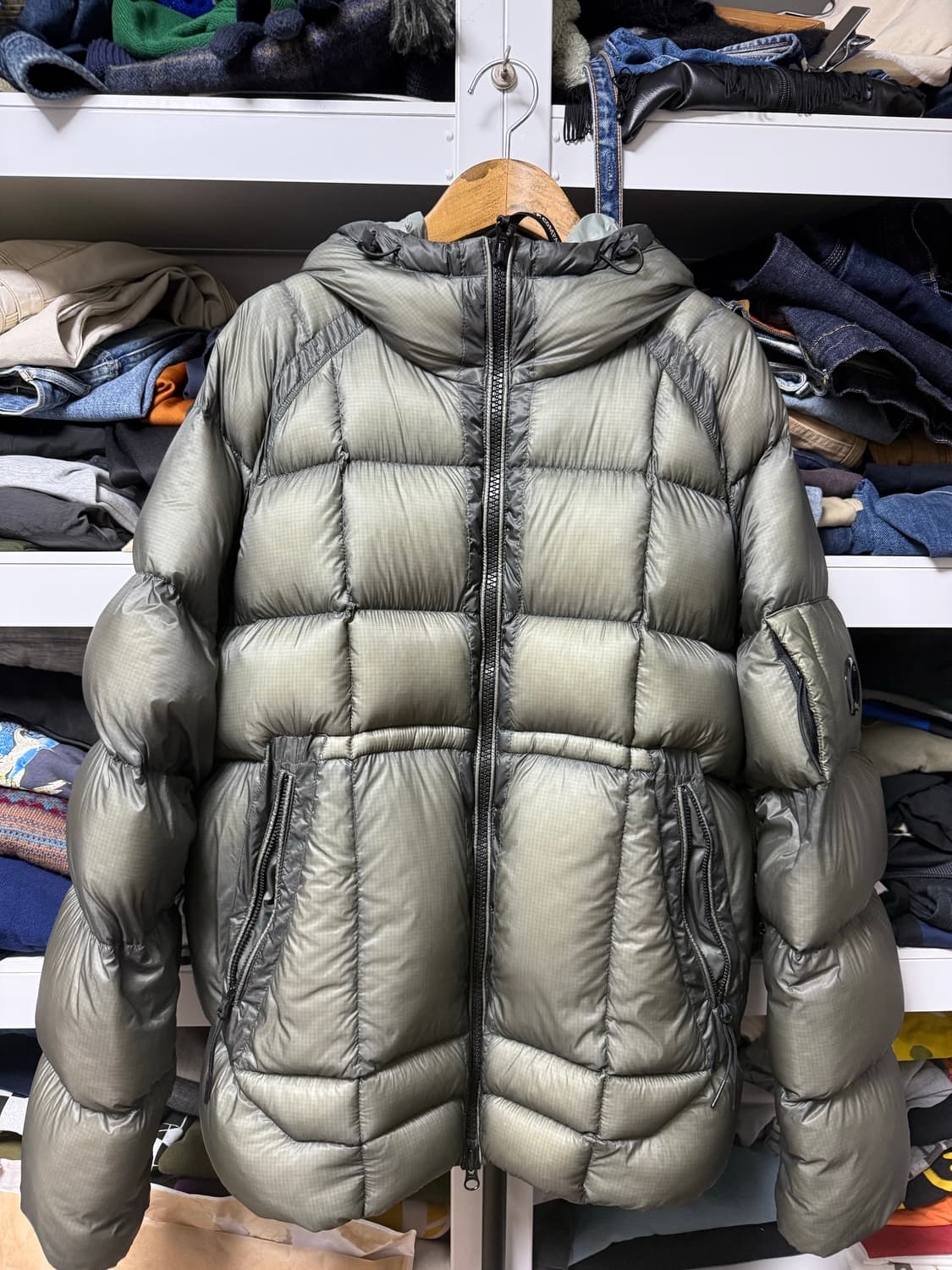 CP 컴퍼니 DD쉘 후드 다운자켓 21FW 50size 상품이미지2