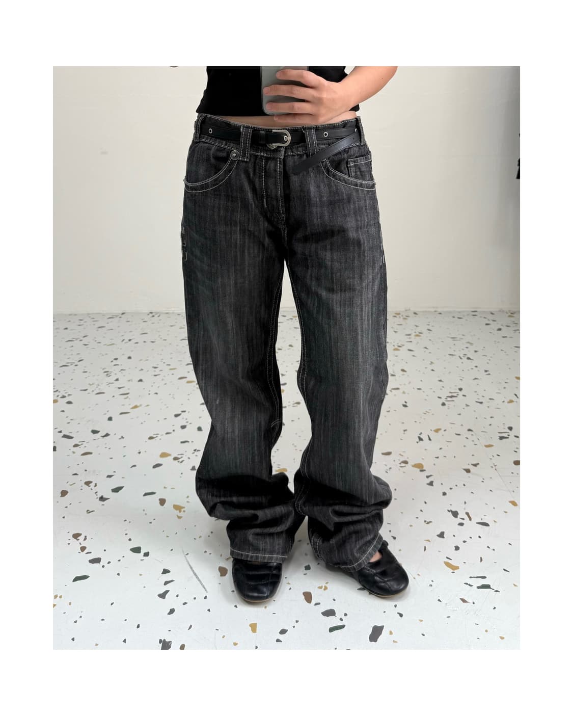Mek denim 와이드팬츠 상품이미지2