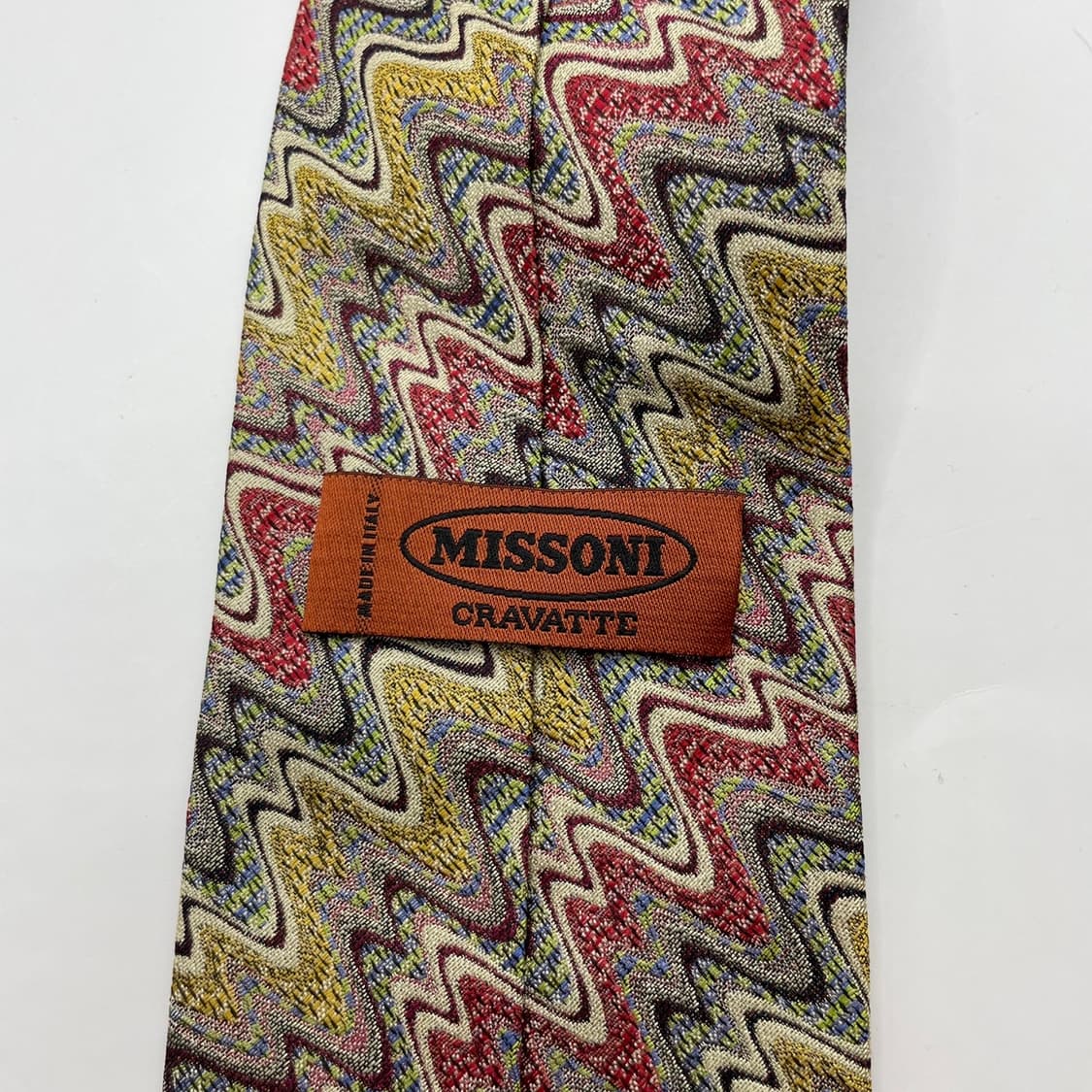 245) (MISSONI) 미쏘니 패턴 넥타이 상품이미지5