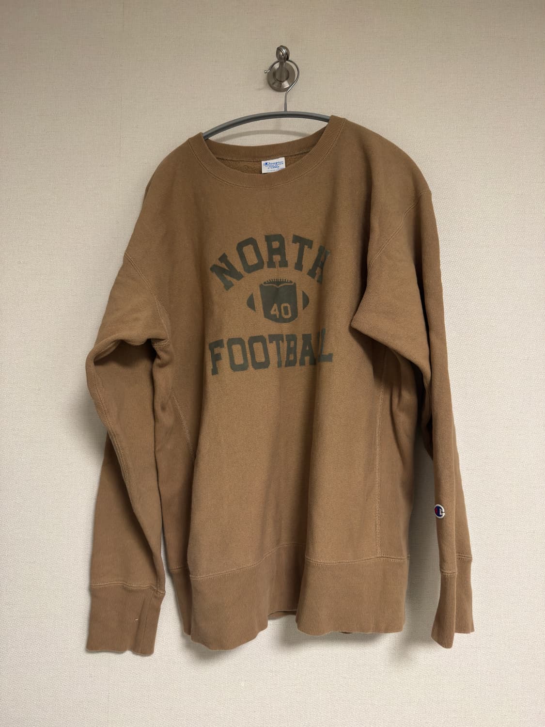 [XL] 챔피온 리버스위브 블루택 그래픽 스웨트셔츠 (C3-W012) 상품이미지1