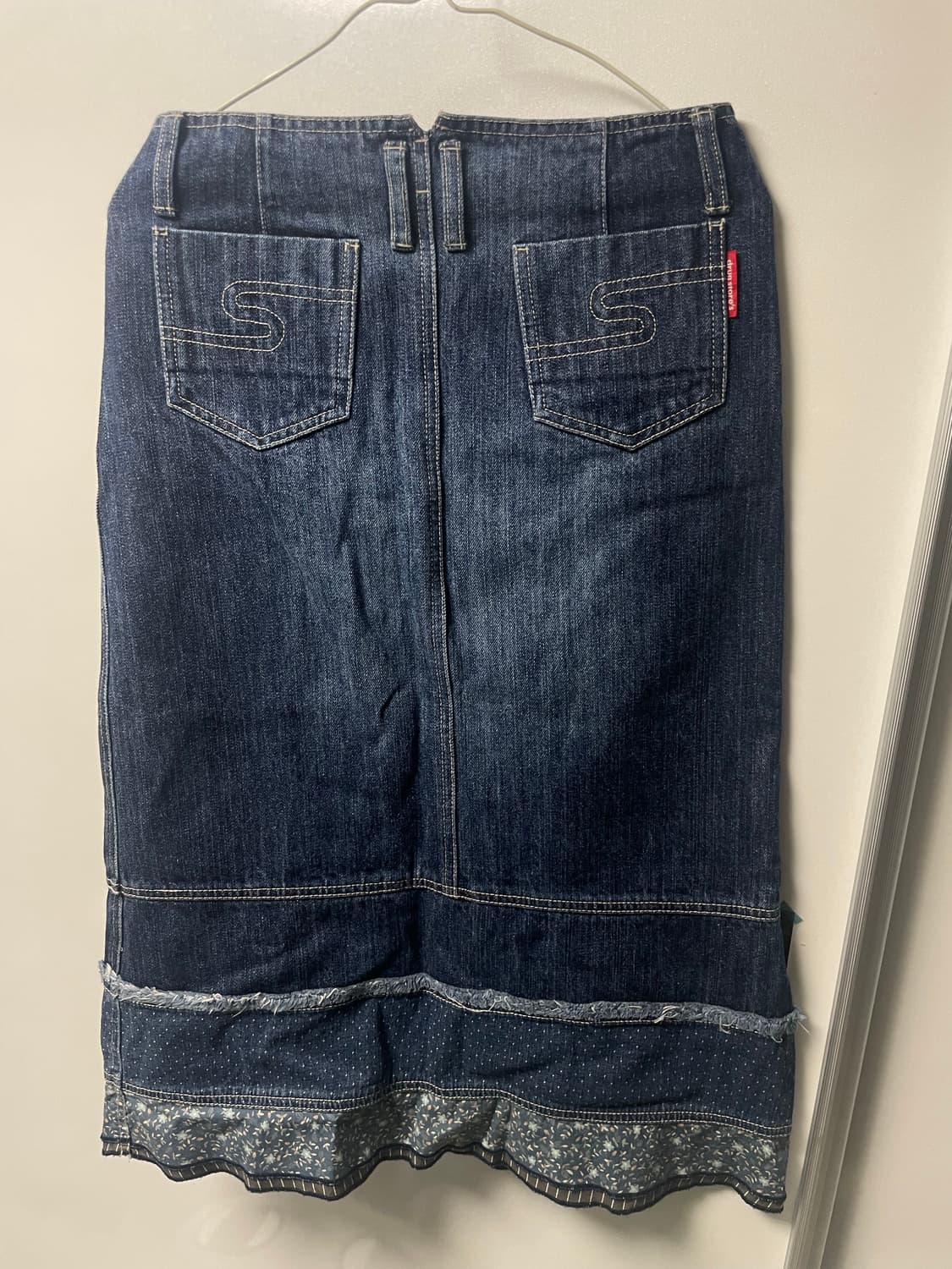 빈티지 청치마 키치 모리걸 스커트 상품이미지3