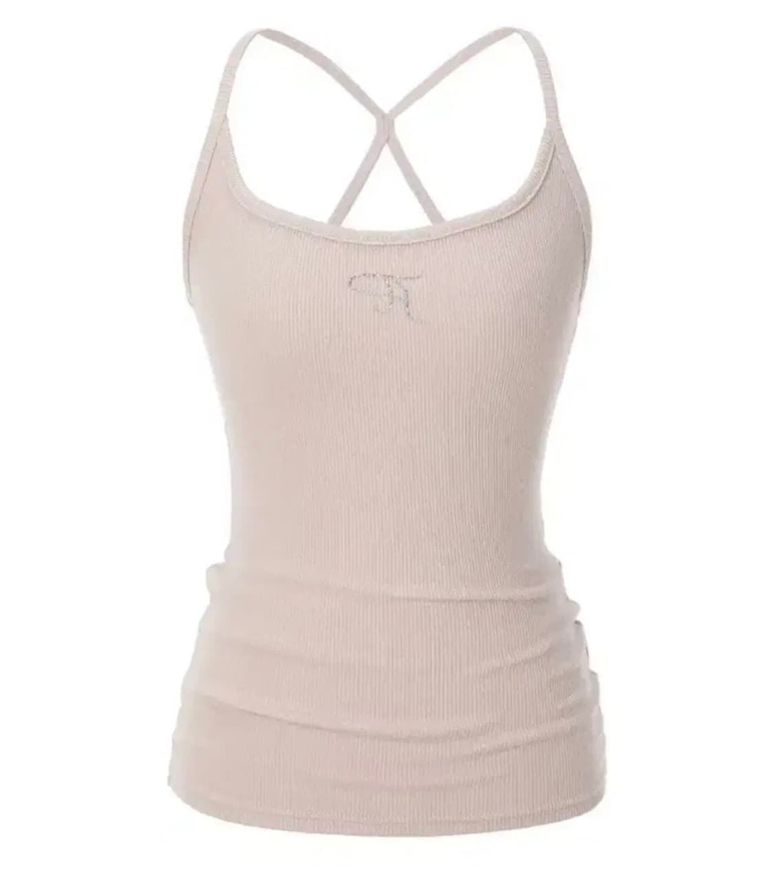 구해요) s 쓰리타임즈 쥬얼 크로스백 탱크탑 jewel crossback 상품이미지1