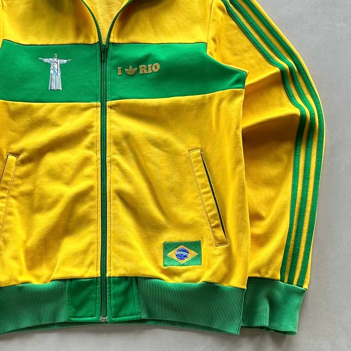 [L]아디다스 브라질 국대 트랙탑 져지 상품이미지5