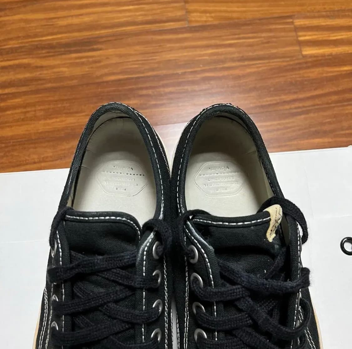 visvim 비즈빔 19ss 스캐그웨이 로우 블랙 상품이미지3