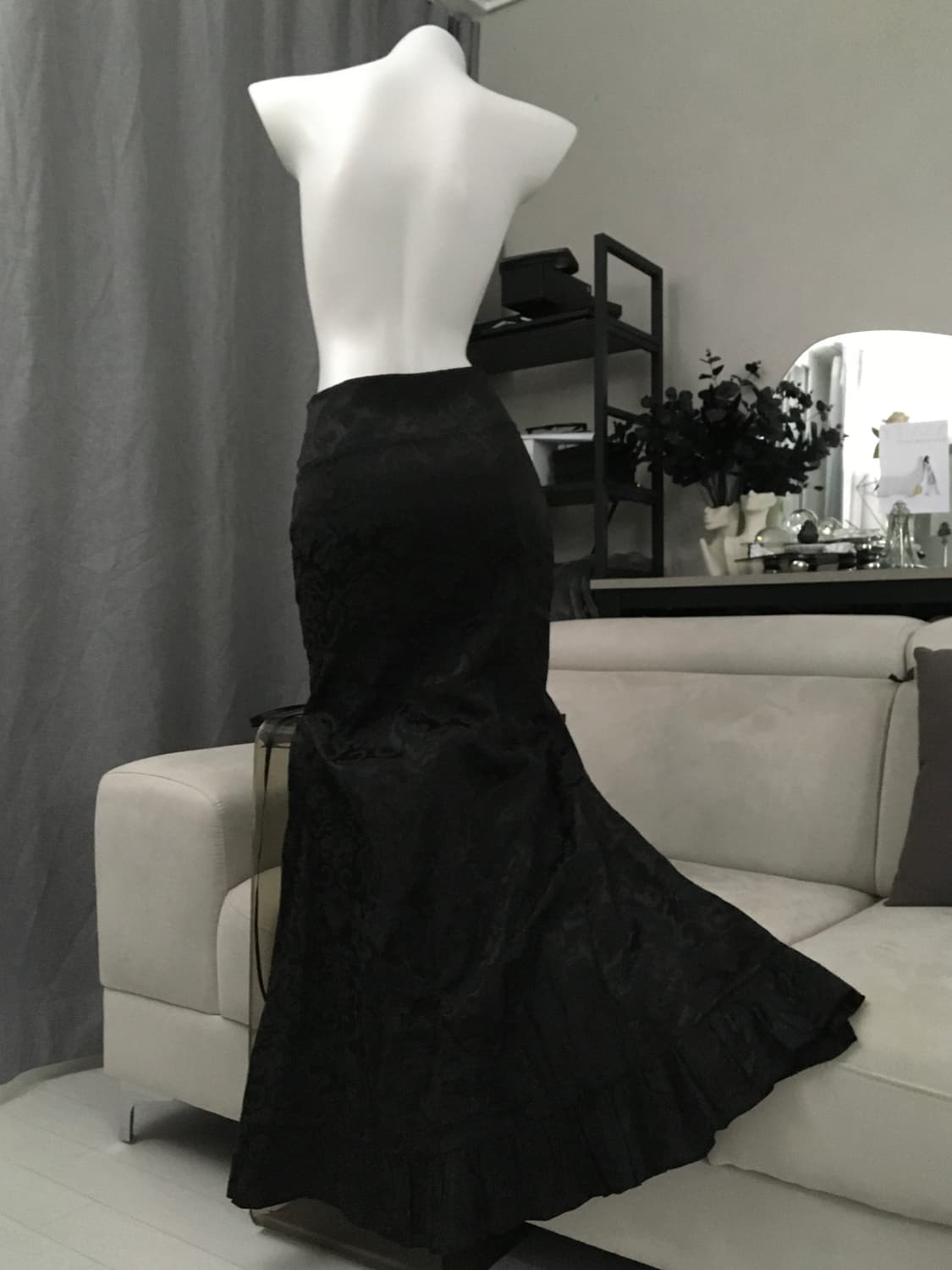 ༒ Gothic lace long skirt 상품이미지3