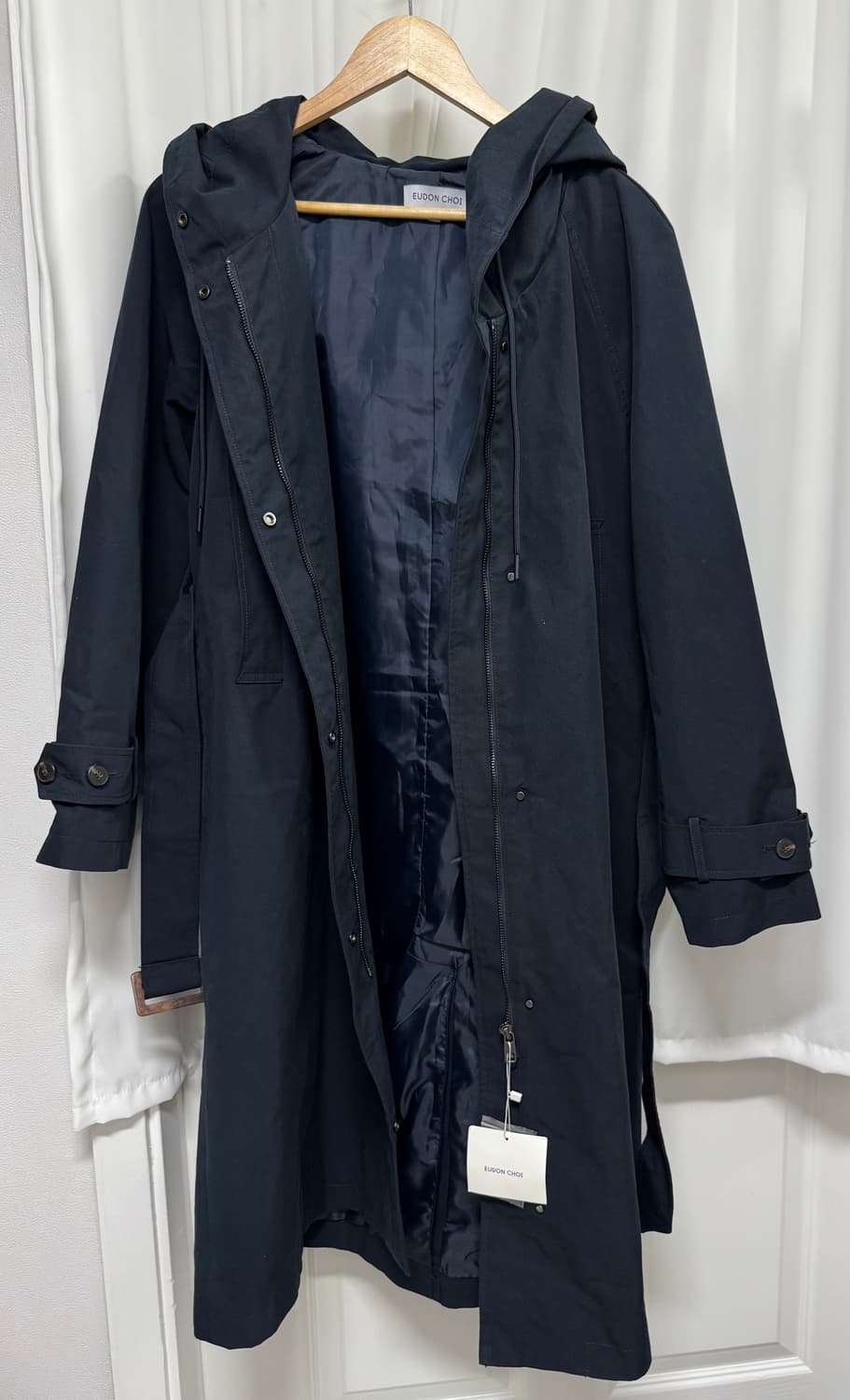 [새상품] 디자이너 브랜드 유돈초이 트렌치코트 자켓 상품이미지4