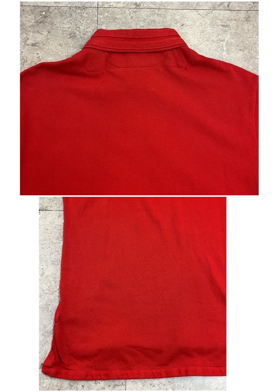 폴로 랄프로렌 반팔 카라티 레드 L #csz4010 상품이미지8