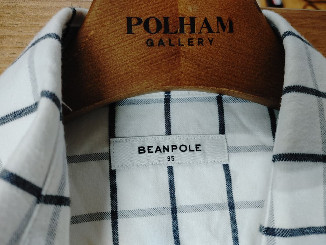 BEANPOLE 빈폴 체크 긴팔 남방 상품이미지4