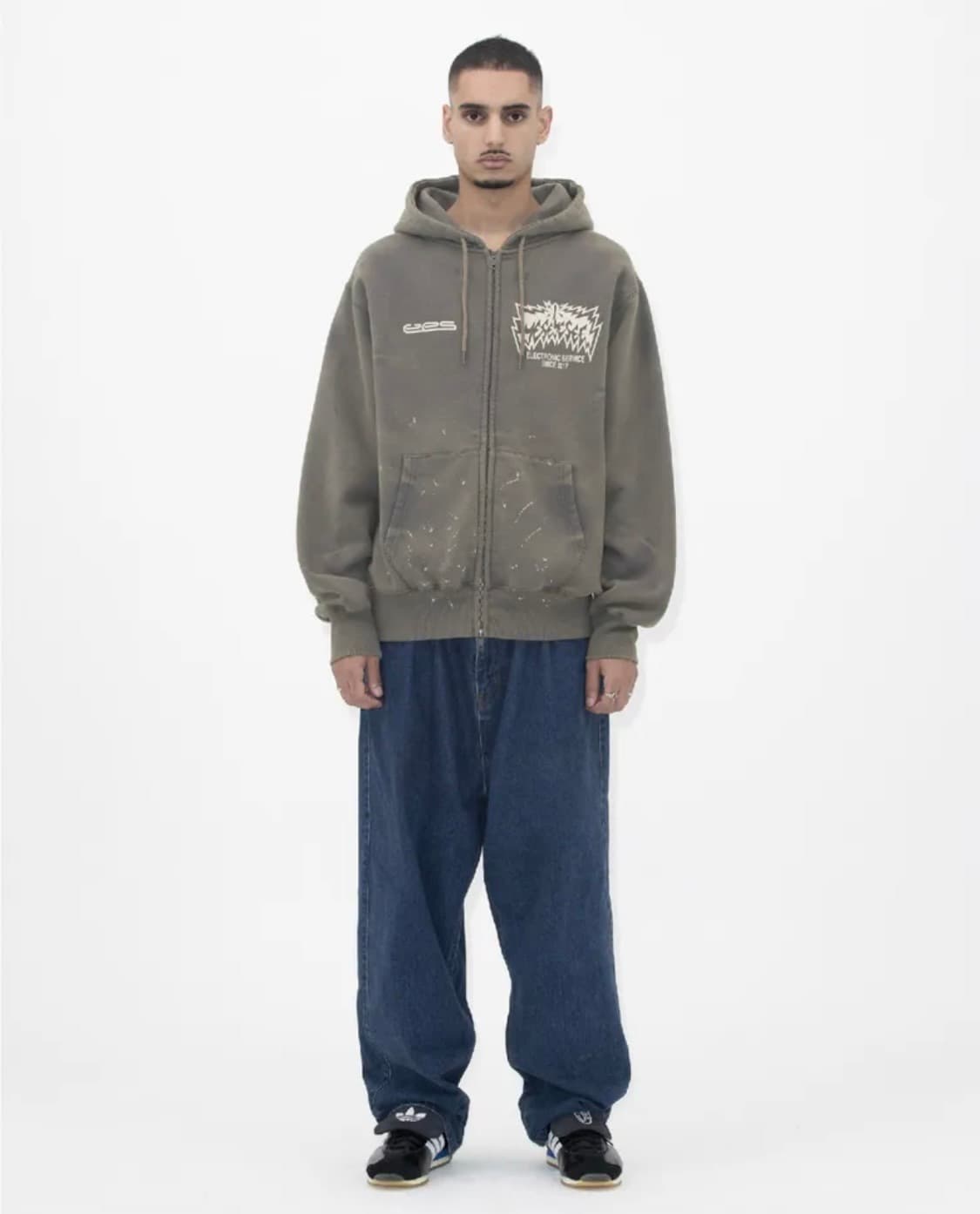 예쓰아이씨 후드집업 다크그레이 - S 상품이미지7