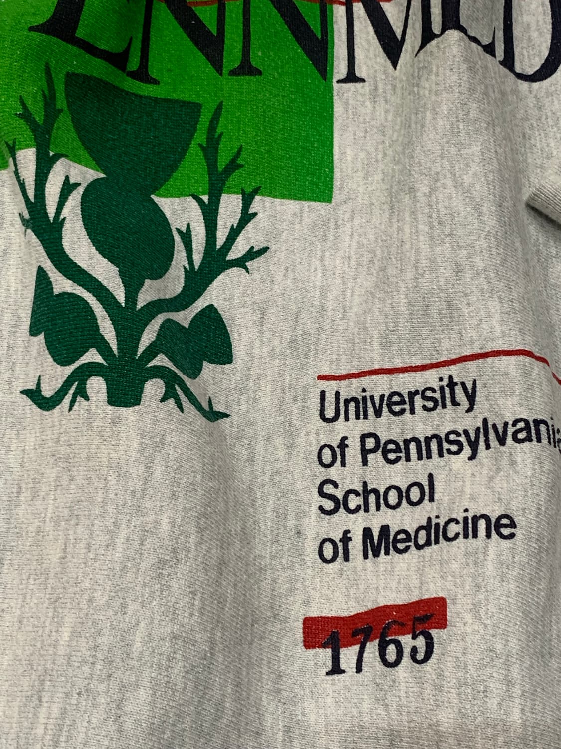 90s 챔피온 리버스위브 스웻셔츠 PENNMED 상품이미지3