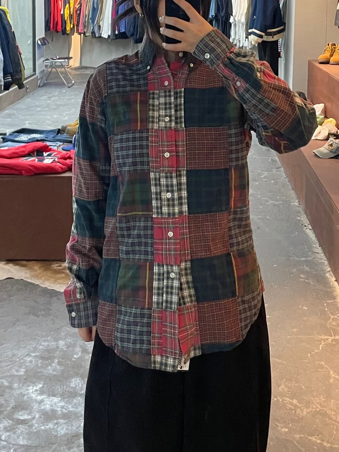 폴로 랄프로렌 패치워크 셔츠 H2209 상품이미지1