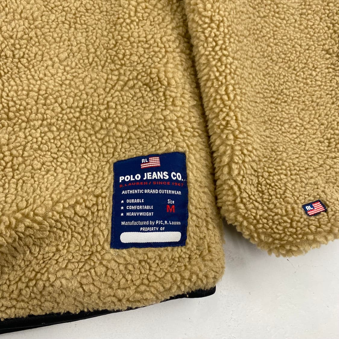 폴로 진스 로고 쉐르파 자켓 (103) 상품이미지5