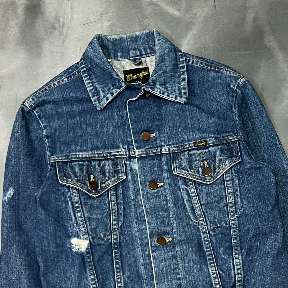  80s 랭글러 데님 트러커 자켓 y15083 상품이미지3