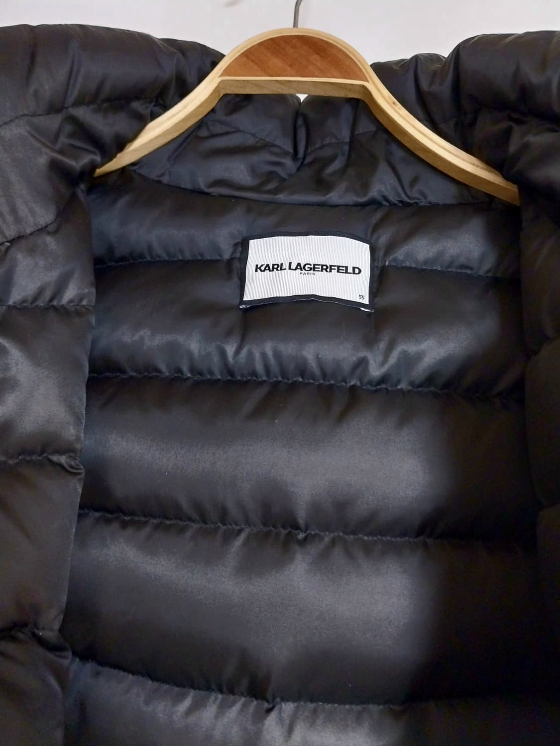 칼라거펠트 구스다운 폭스퍼 패딩 상품이미지3