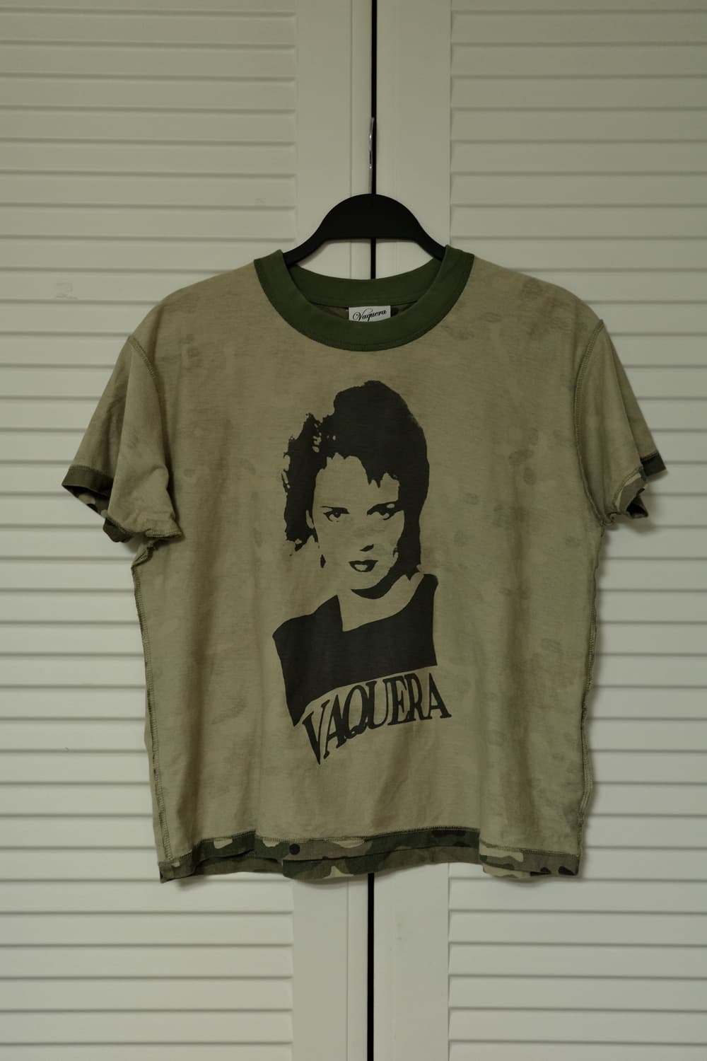 Vaquera reversible camo t-shirt 상품이미지2