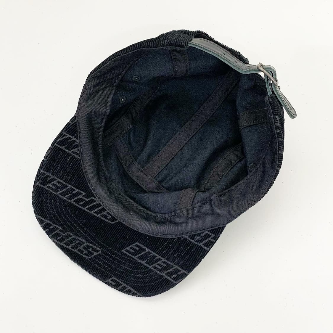 슈프림 블랙 코듀로이 캠프캡 상품이미지3