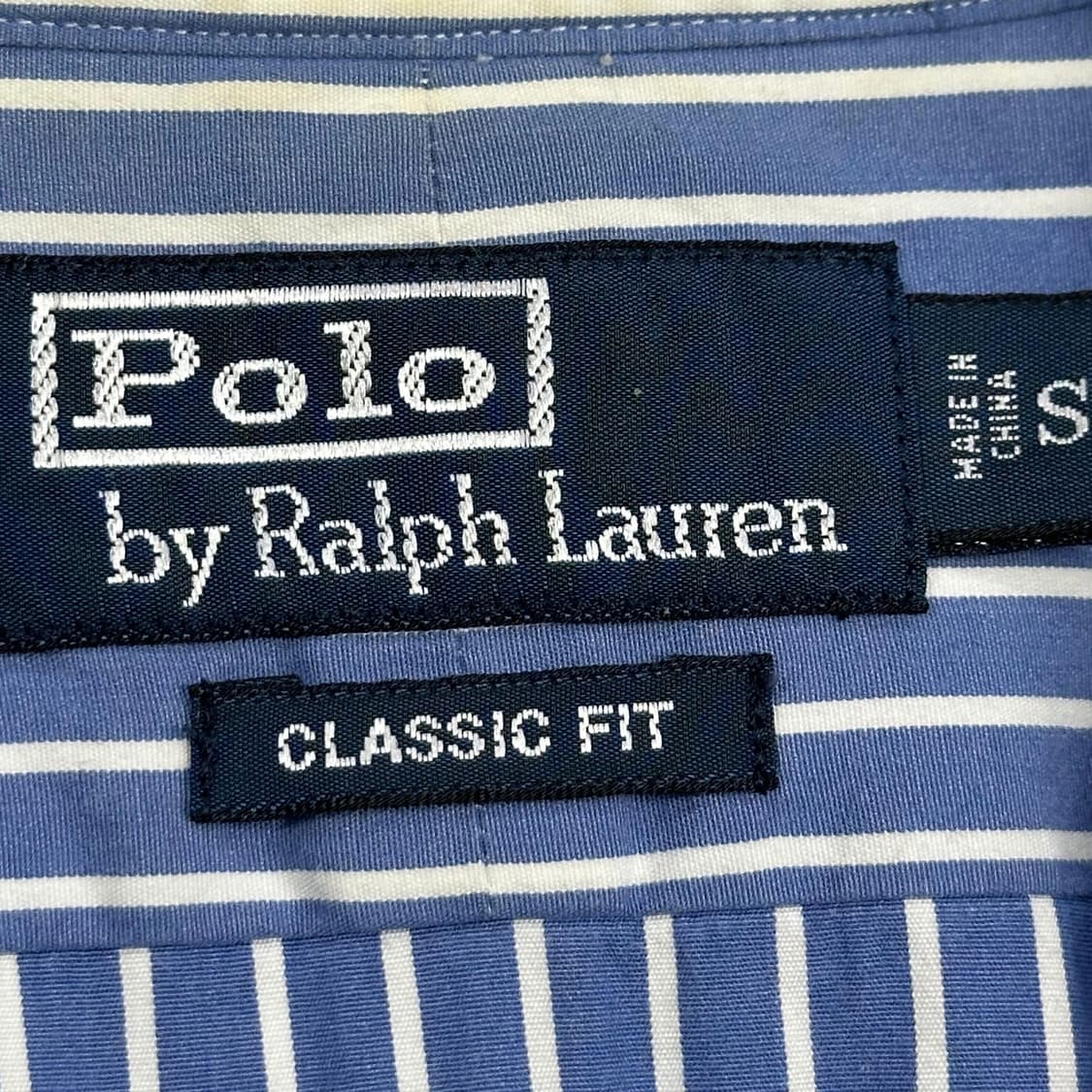 폴로 랄프로렌 클래식핏 스트라이프 셔츠 S 상품이미지5