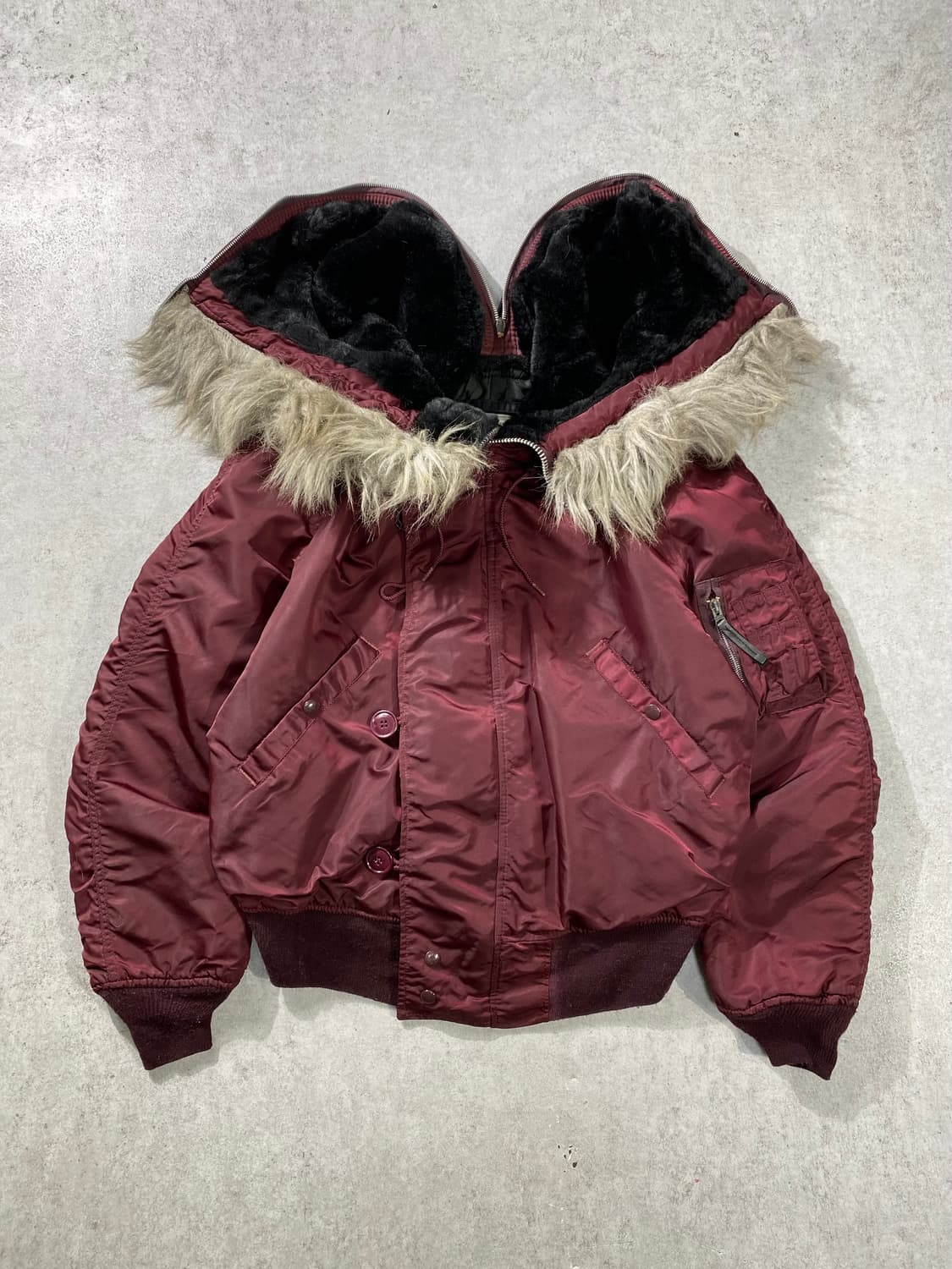 [M] 90s USA 알파인더스트리 N2B 플라이트 자켓 상품이미지2