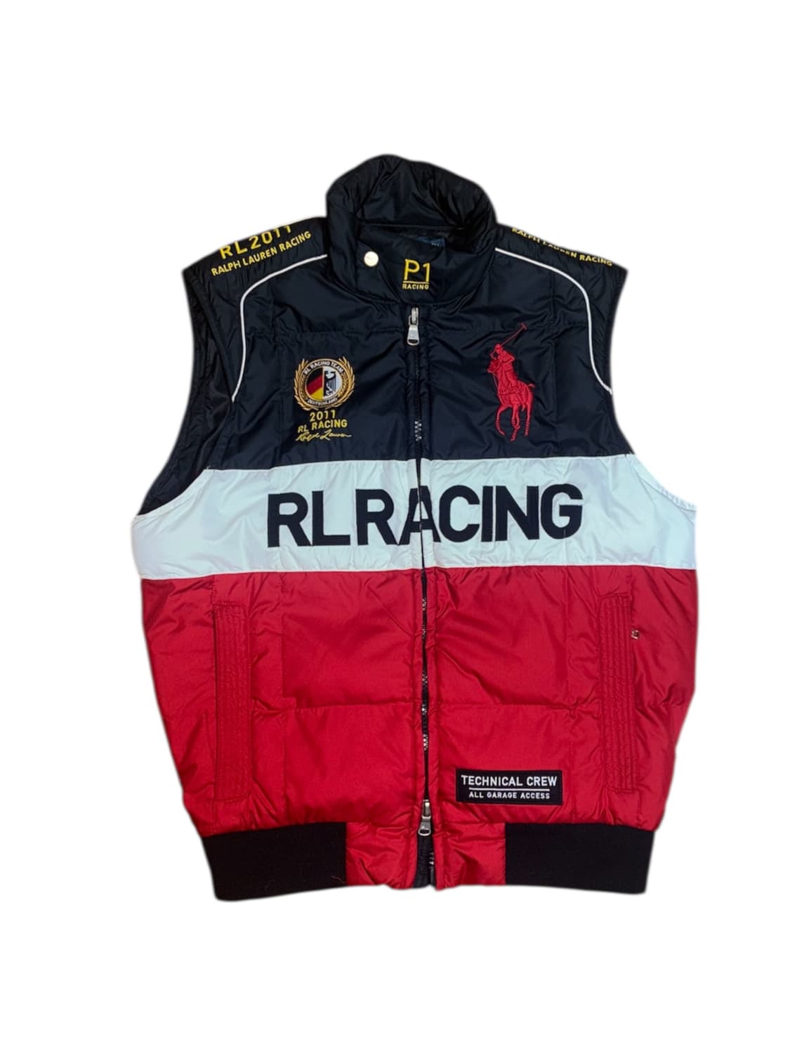 폴로 랄프로렌 빅포니 투웨이 레이싱 조끼 패딩 상품이미지1