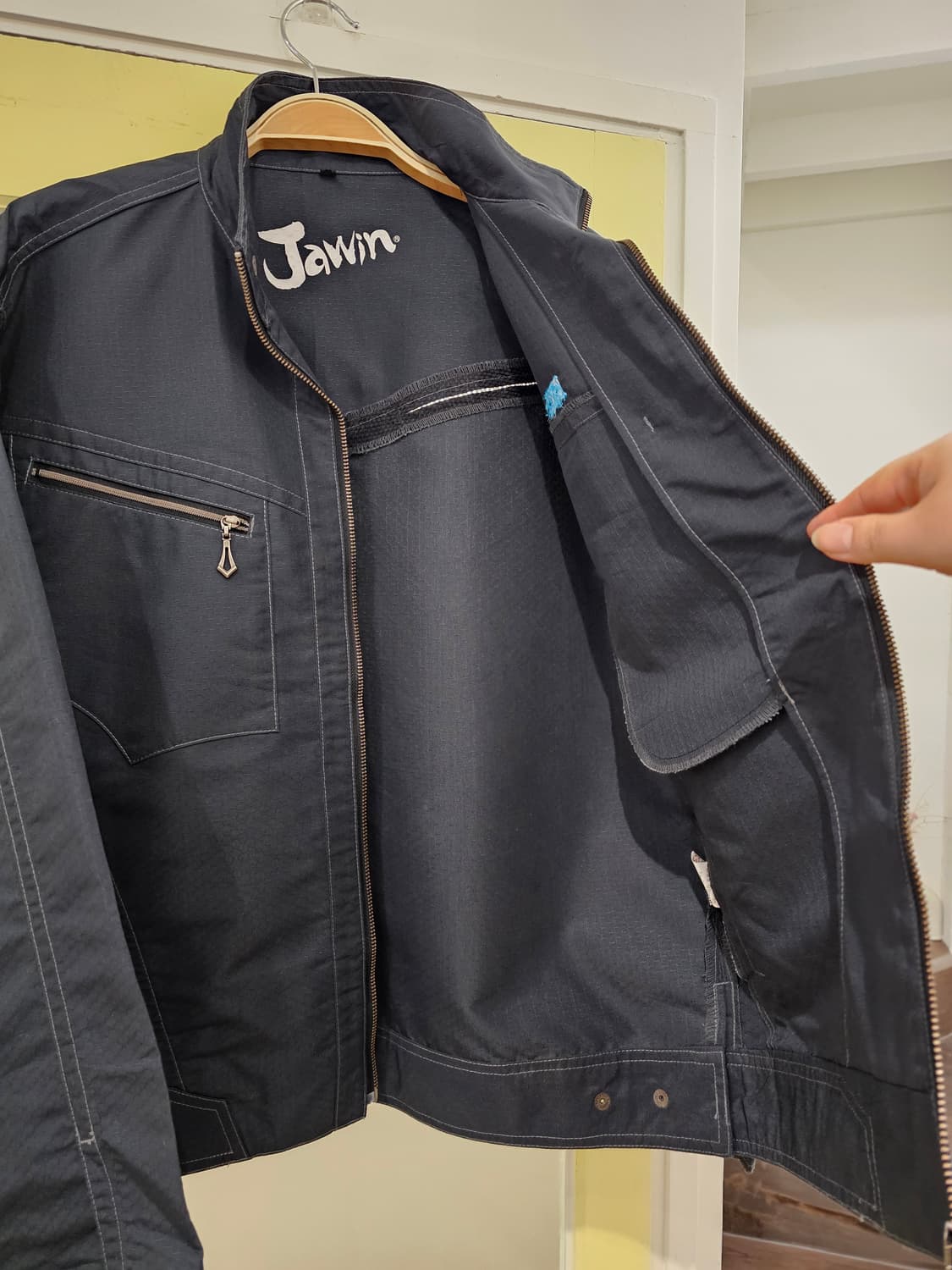 Jawin 네이비 워크자켓 상품이미지10