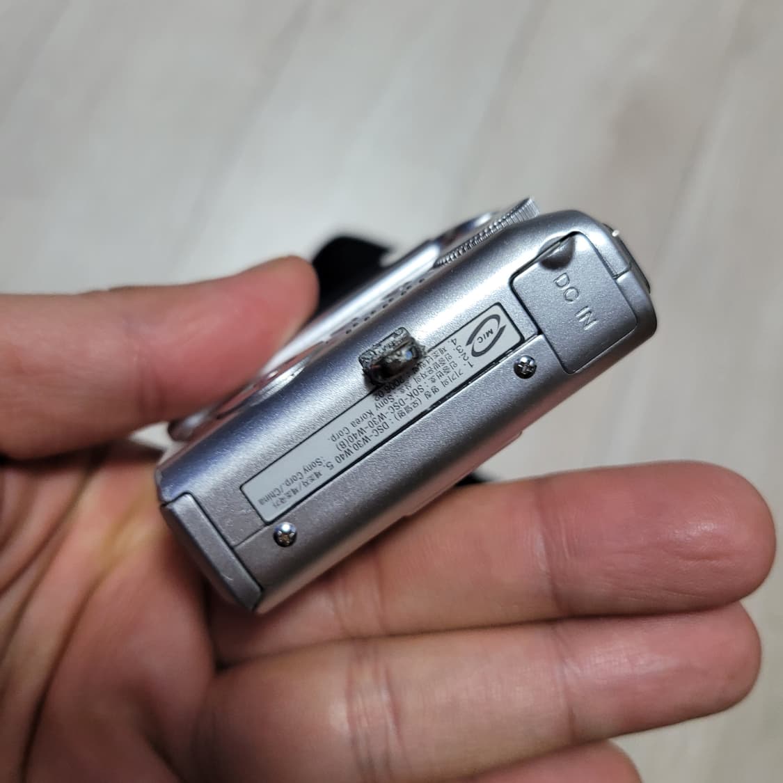 소니 사이버샷 dsc-w30 디카 고장품 상품이미지7