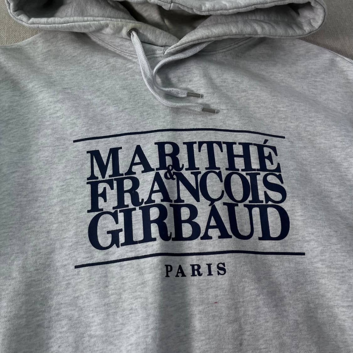 105 마리떼 프랑소와 저버 빅로고 후드티 상품이미지2