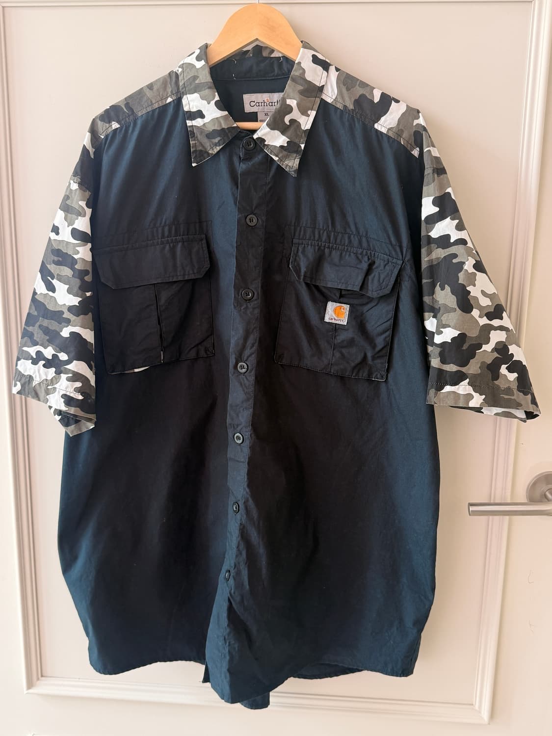 칼하트(CARHARTT) 카모반팔셔츠 XL 상품이미지1