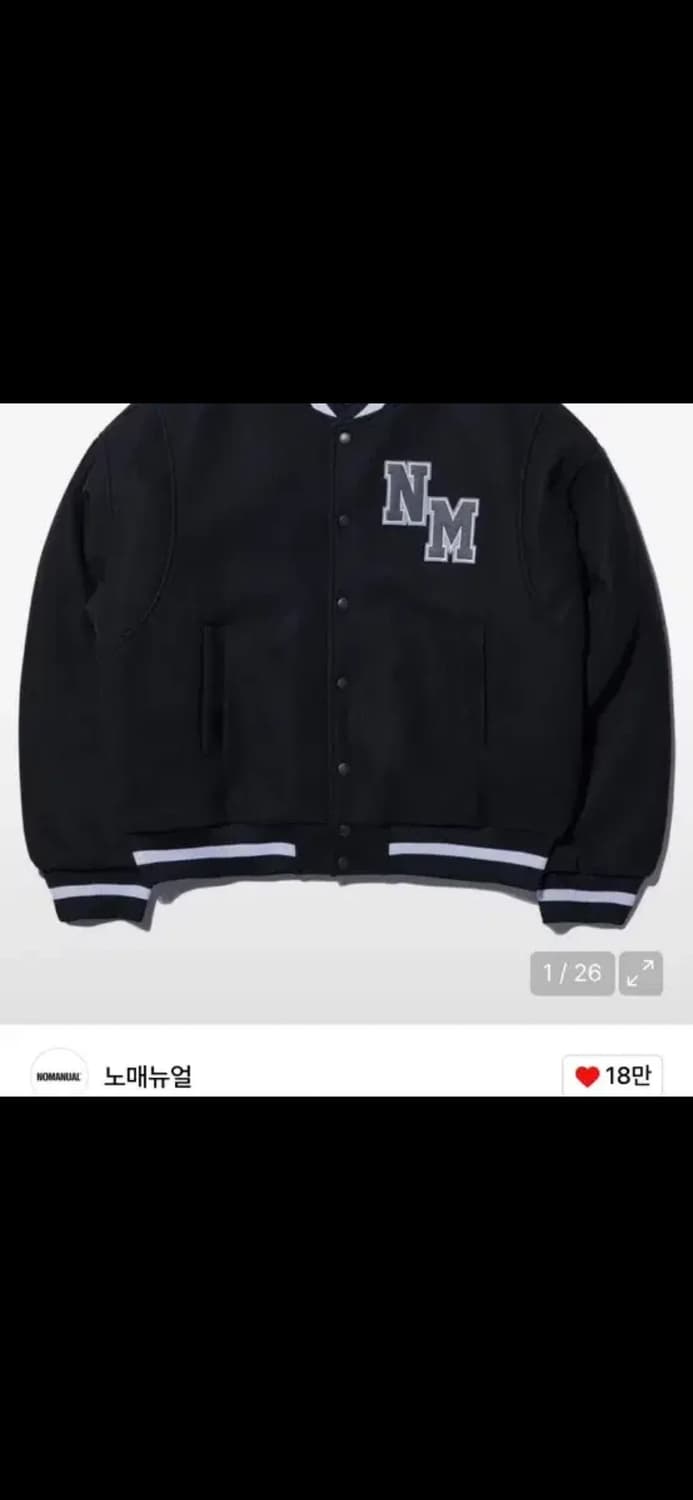 노매뉴얼 NM 로고 자켓 상품이미지1