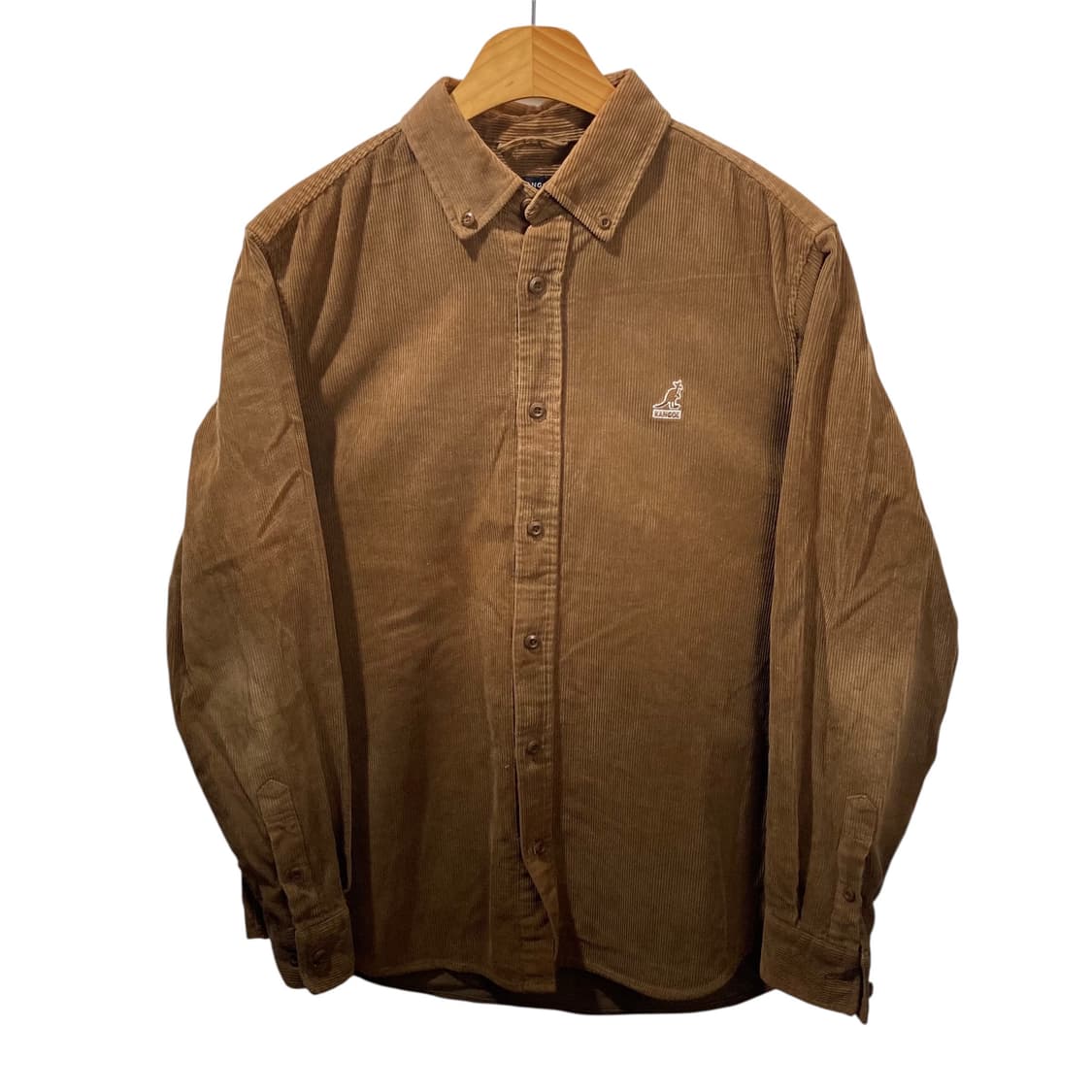 캉골 베이지 코듀로이 셔츠 상품이미지2