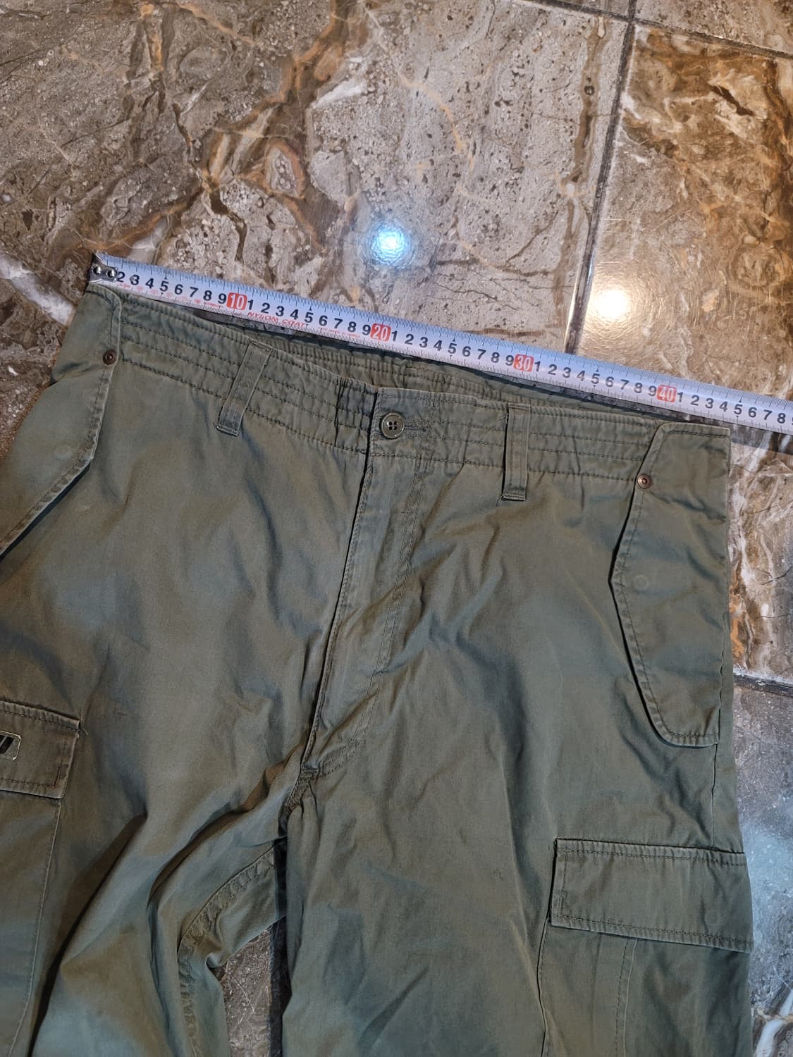 더블탭스 m65 올리브 카고팬츠  상품이미지5