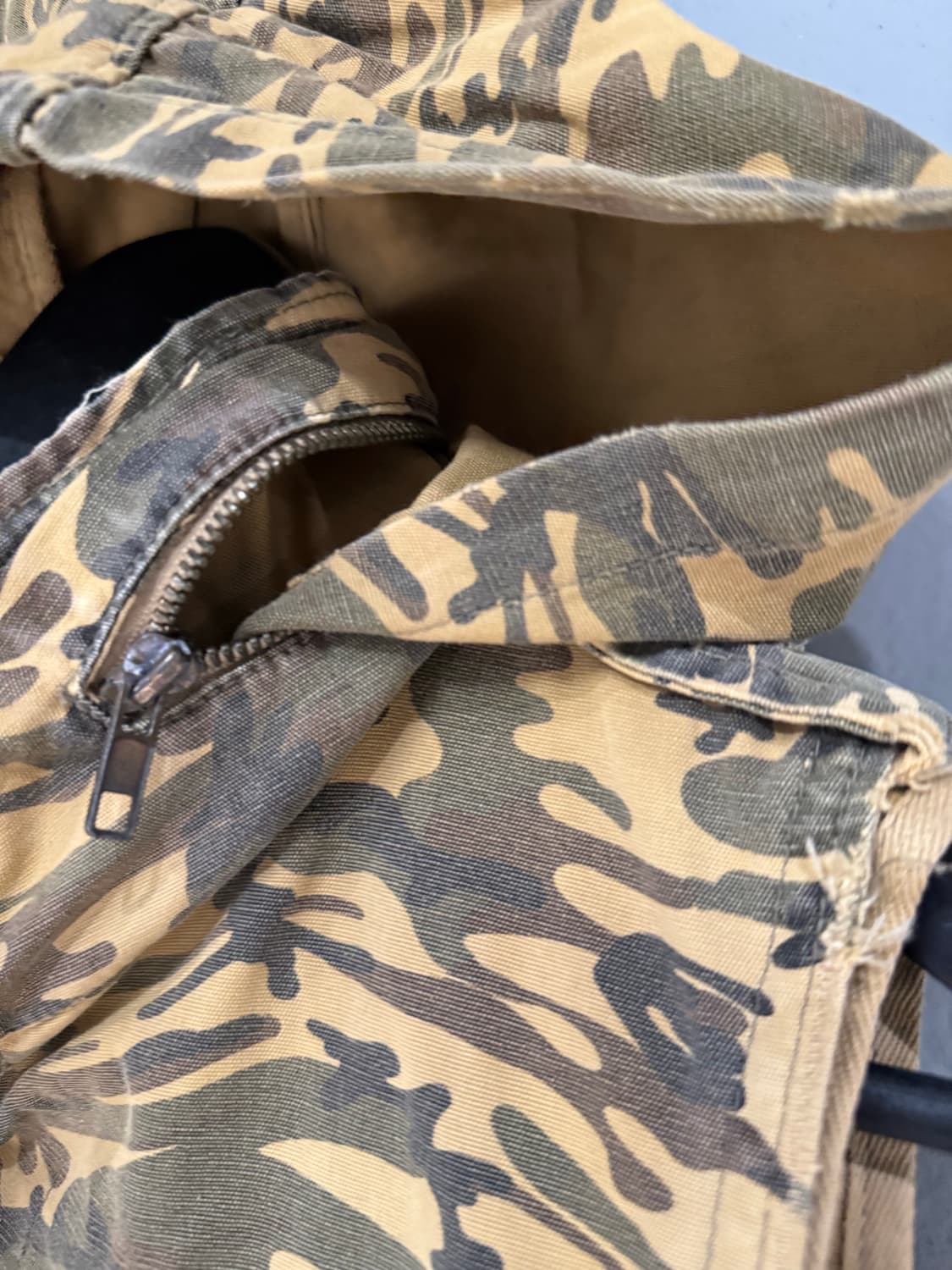camo pattern pocket vest jacket 상품이미지8