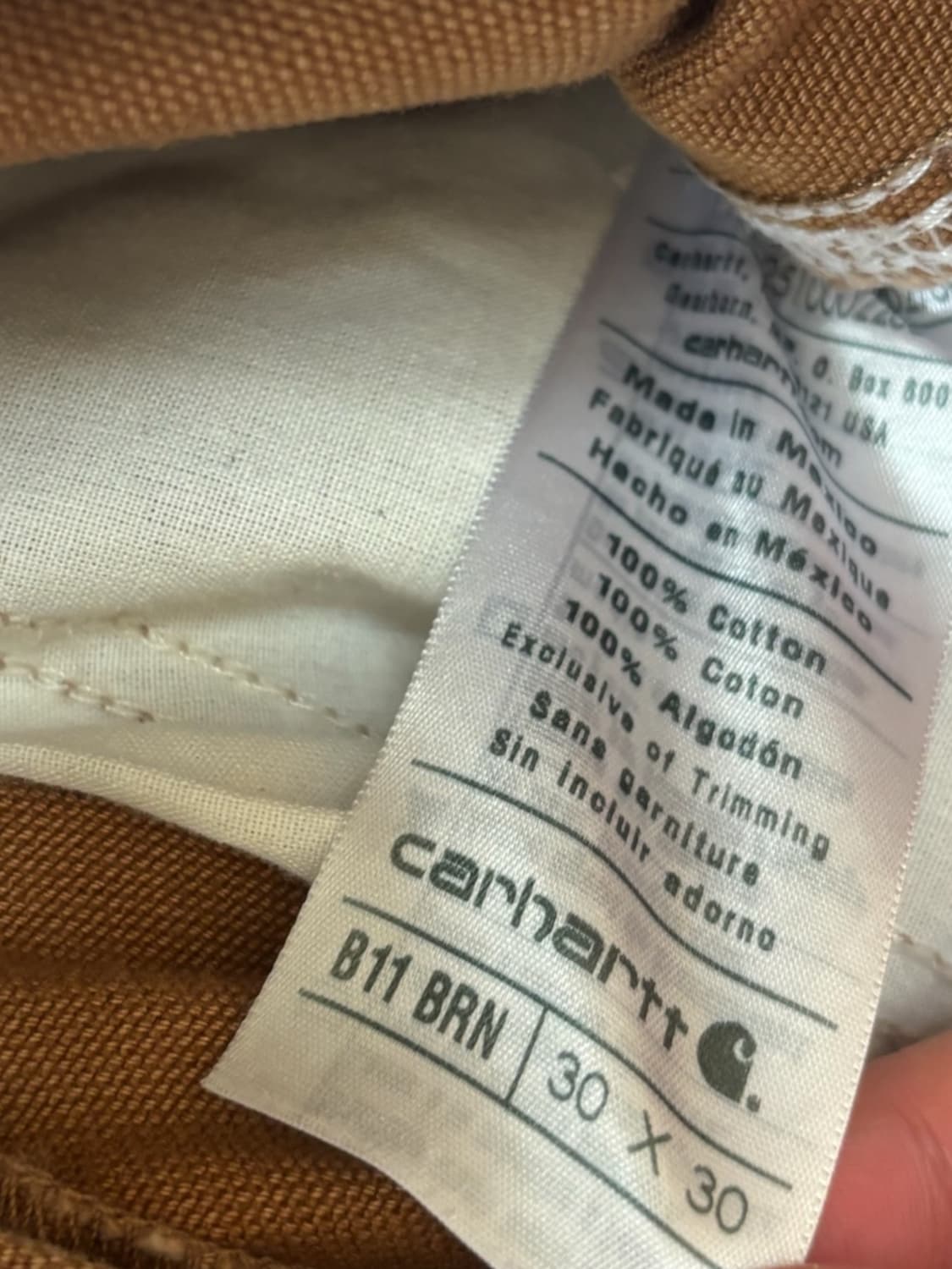 칼하트 빈티지 싱글니 카펜터 워크팬츠 상품이미지10