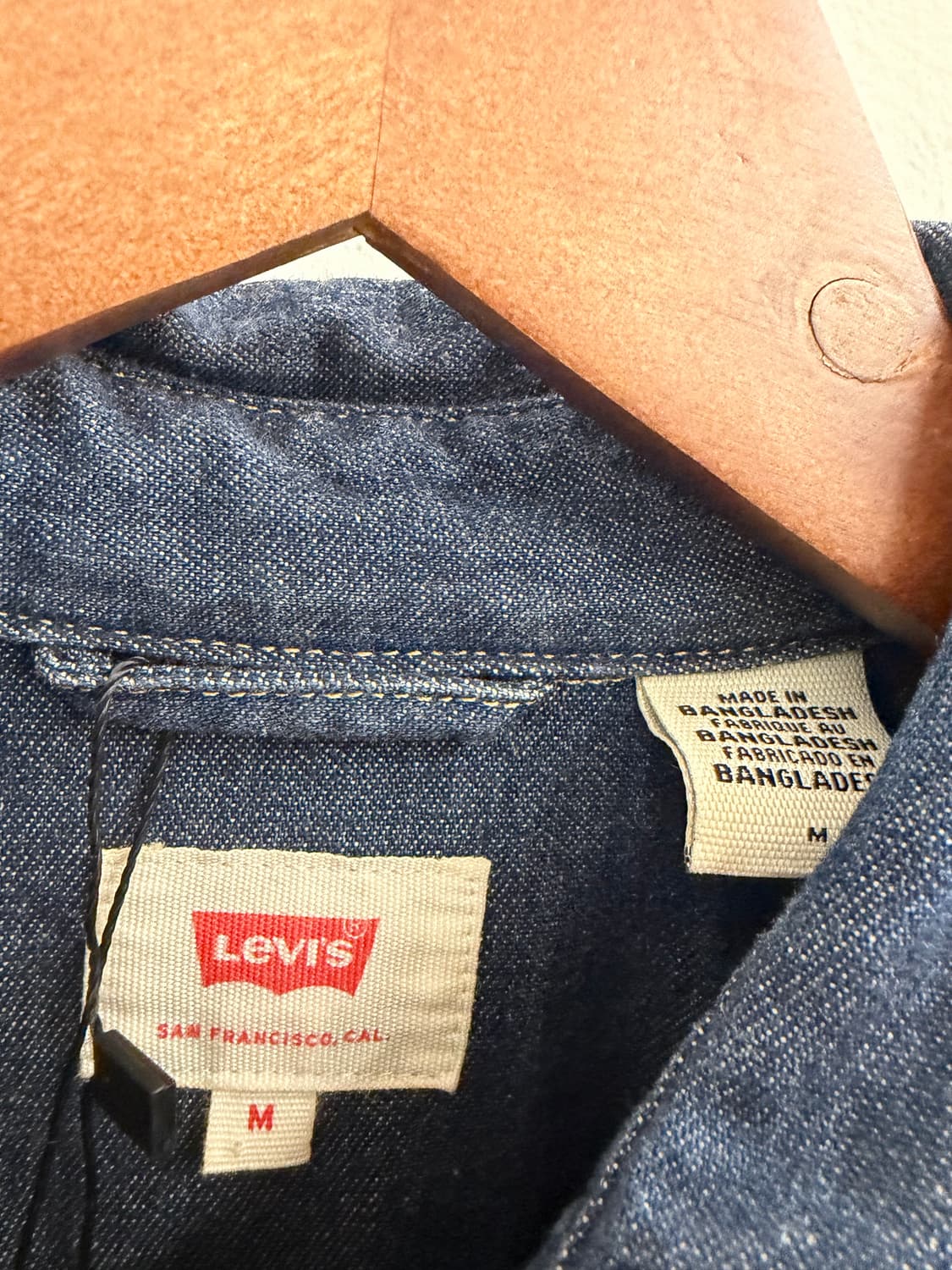 N45. 리바이스 데님셔츠 청셔츠 상품이미지2