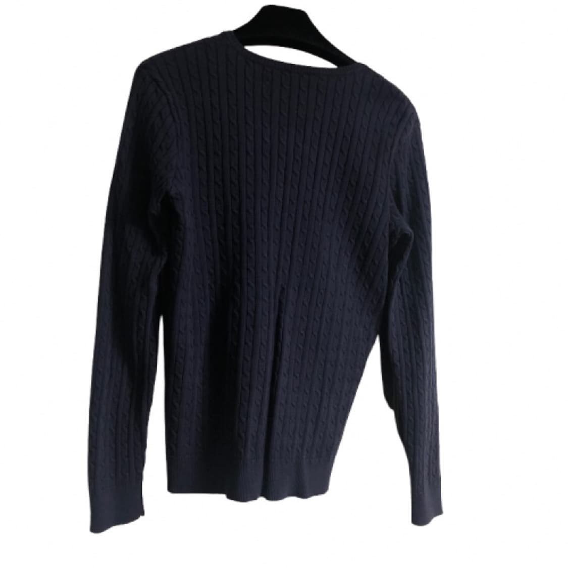 폴로 네이비 케이블 꽈배기 가디건 상품이미지2