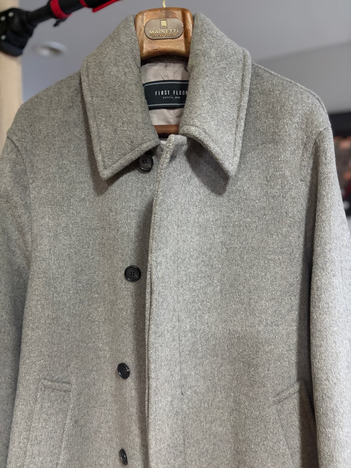 (오버48) 퍼스트플로어 수티앵 코트 발마칸 상품이미지2