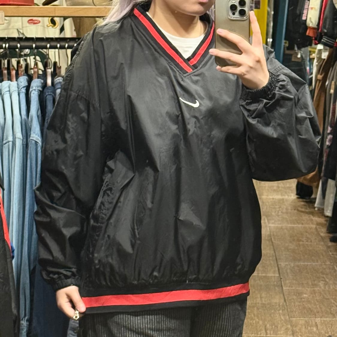 [HI] 나이키 올드스쿨 웜업 블랙  상품이미지3