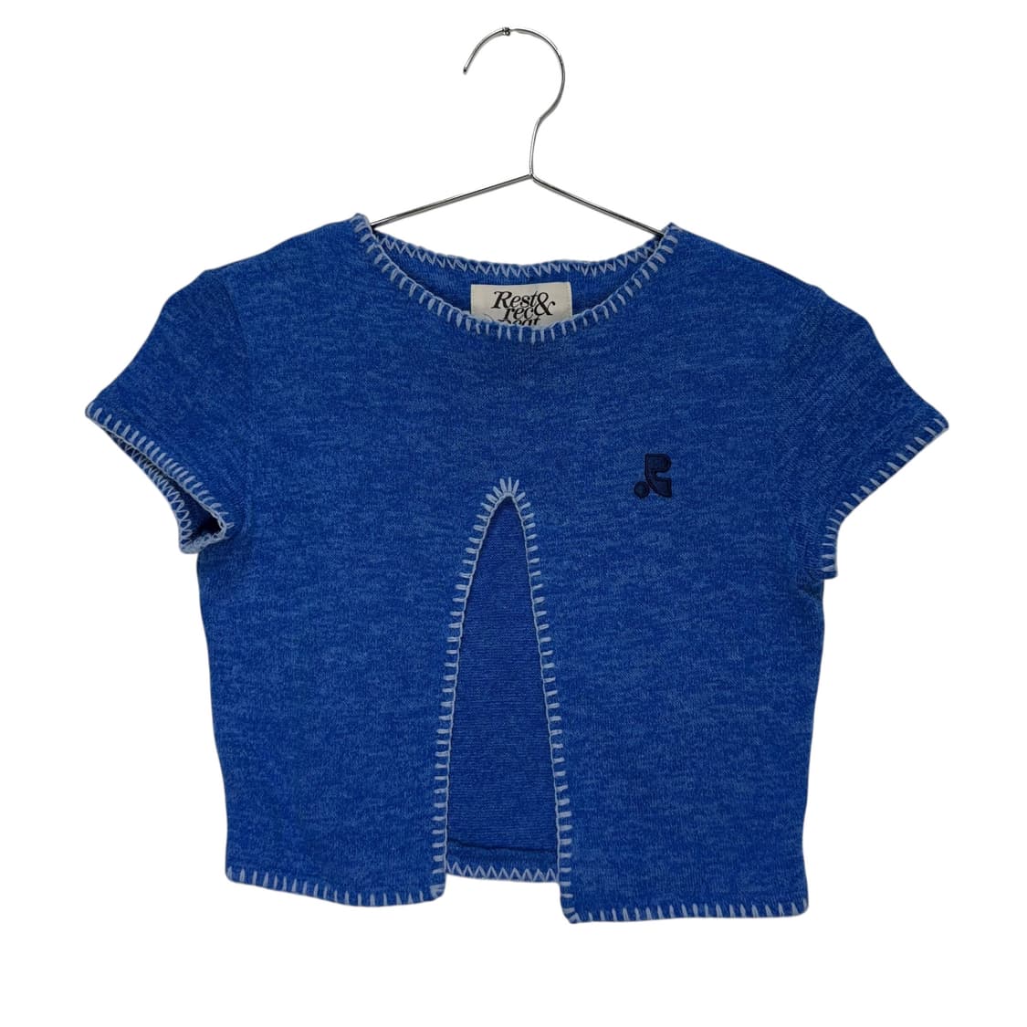 레스트앤레크레이션 크롭 니트 상품이미지1