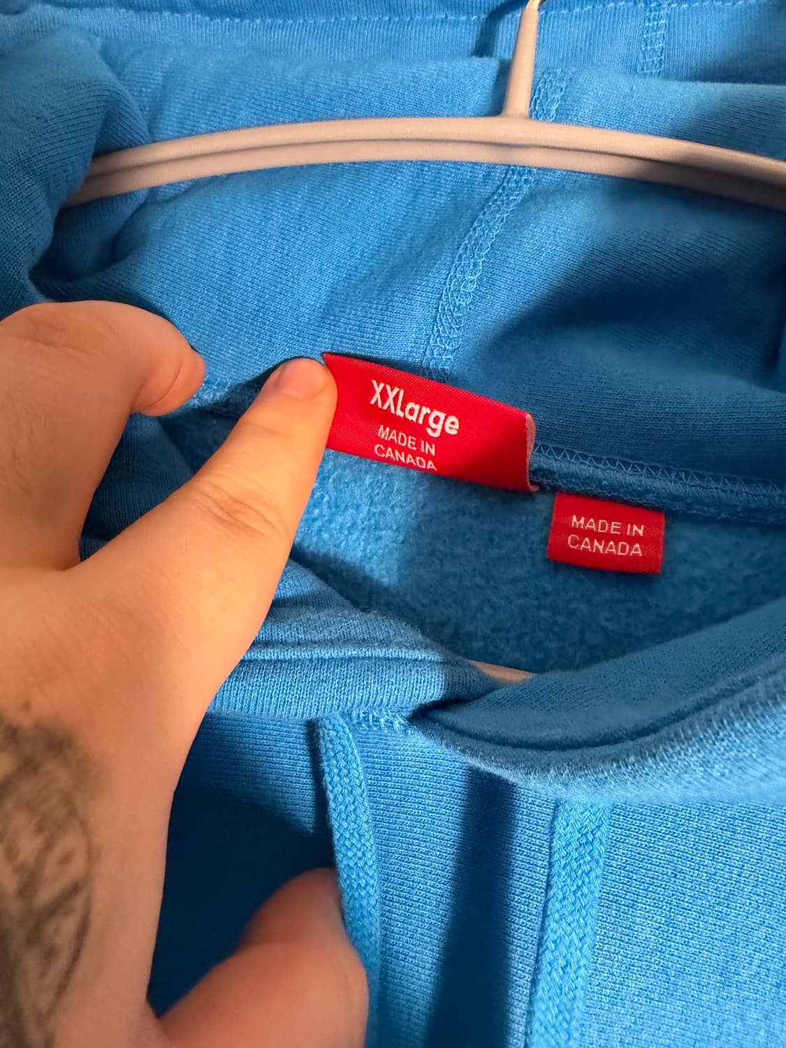 슈프림 박스로고 2xl 하빨 상품이미지3