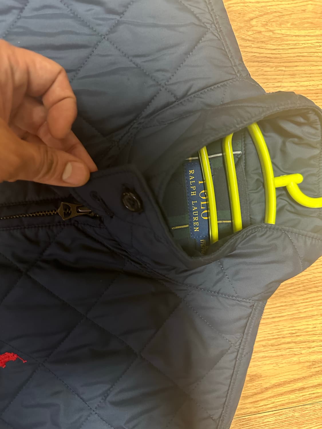 폴로 퀄팅 바라쿠다 자켓 M 상품이미지2