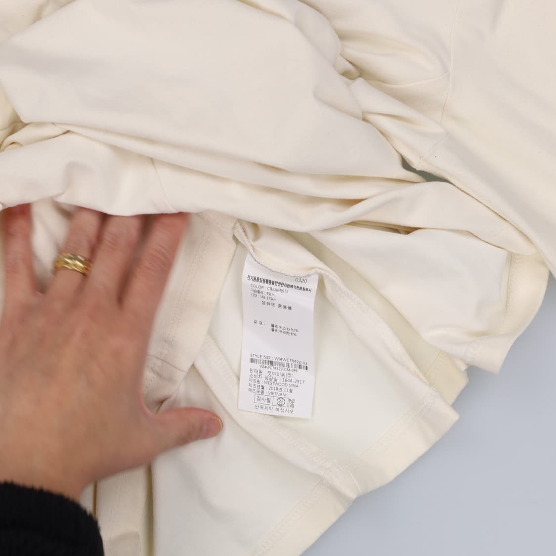 95 웨스트우드 반목 긴팔티 0324H1 상품이미지5