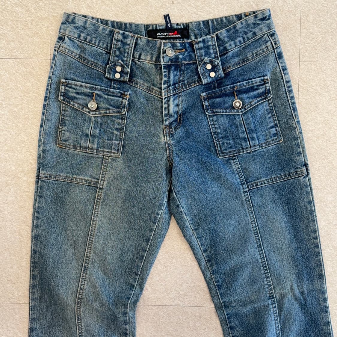 부츠컷 데님 팬츠  상품이미지3