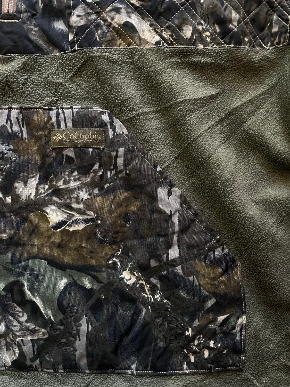 Columbia 리얼트리카모 반집업 플리스 L 상품이미지4